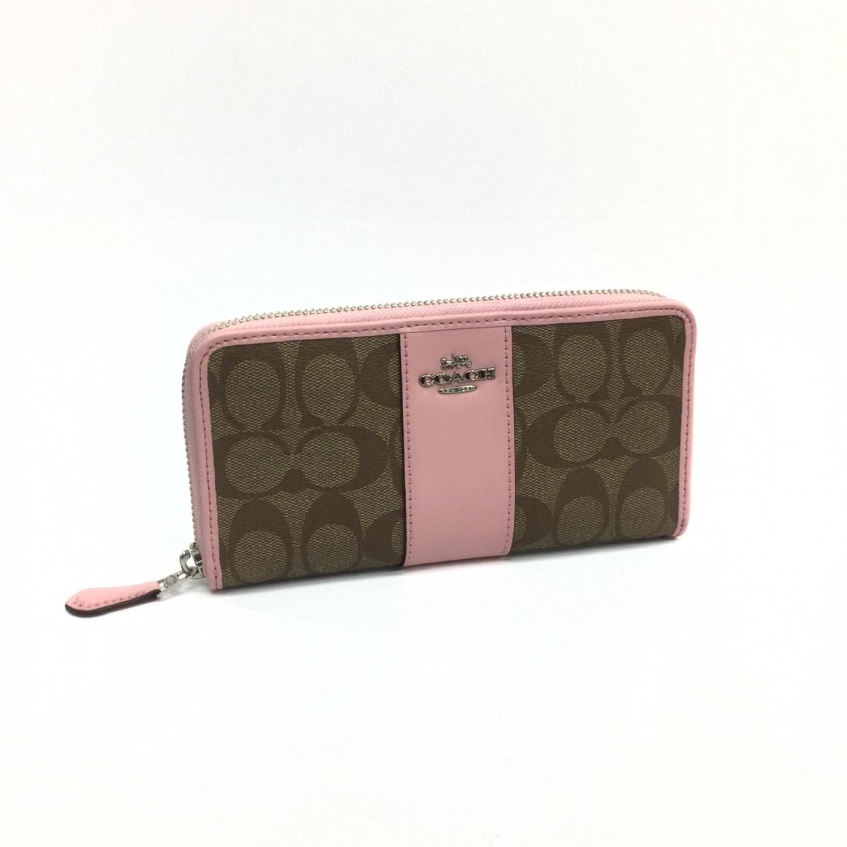アコーディオン　長財布　コーチ　早い者勝ち 楽天市場】コーチ 長財布 財布 レディース シグネチャー