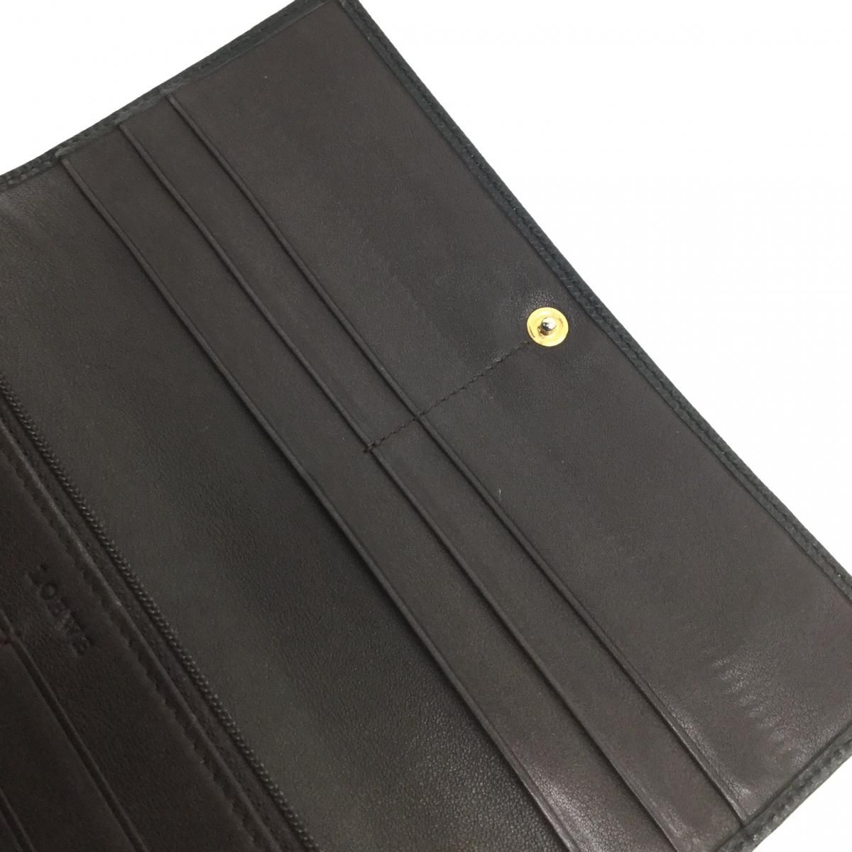 ロエベ/ファスナー付長財布/長財布/アナグラム/ボタンホック ロエベ/ファスナー付長財布/長財布/アナグラム/ボタンホック