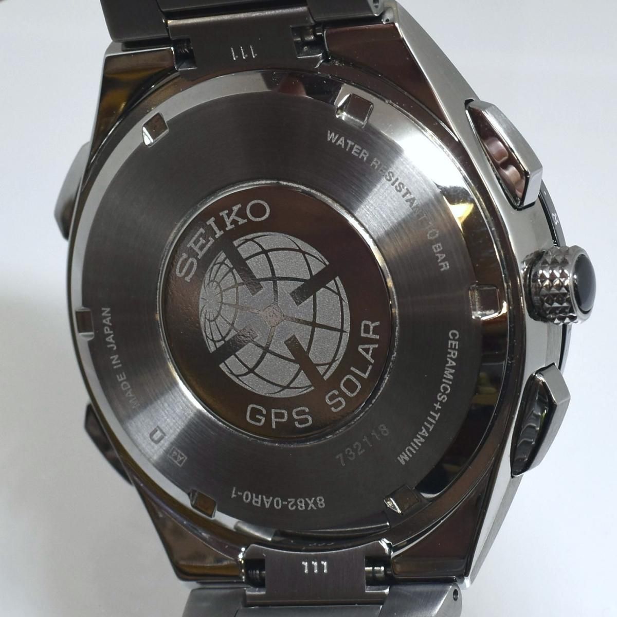 ☆美品★箱・保証書付き【SEIKO】セイコー アストロン エグゼクティブライン SBXB129/8X82-0AR0-1 ソーラー電波 メンズ_709413【ev20】