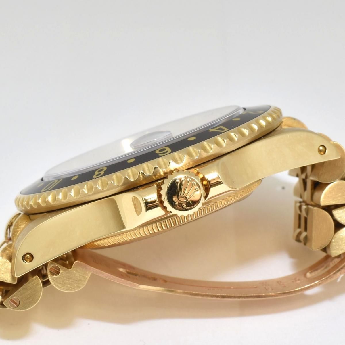 店頭販売品】ロレックス/K18YG/GMTマスターⅡ/16718/A番