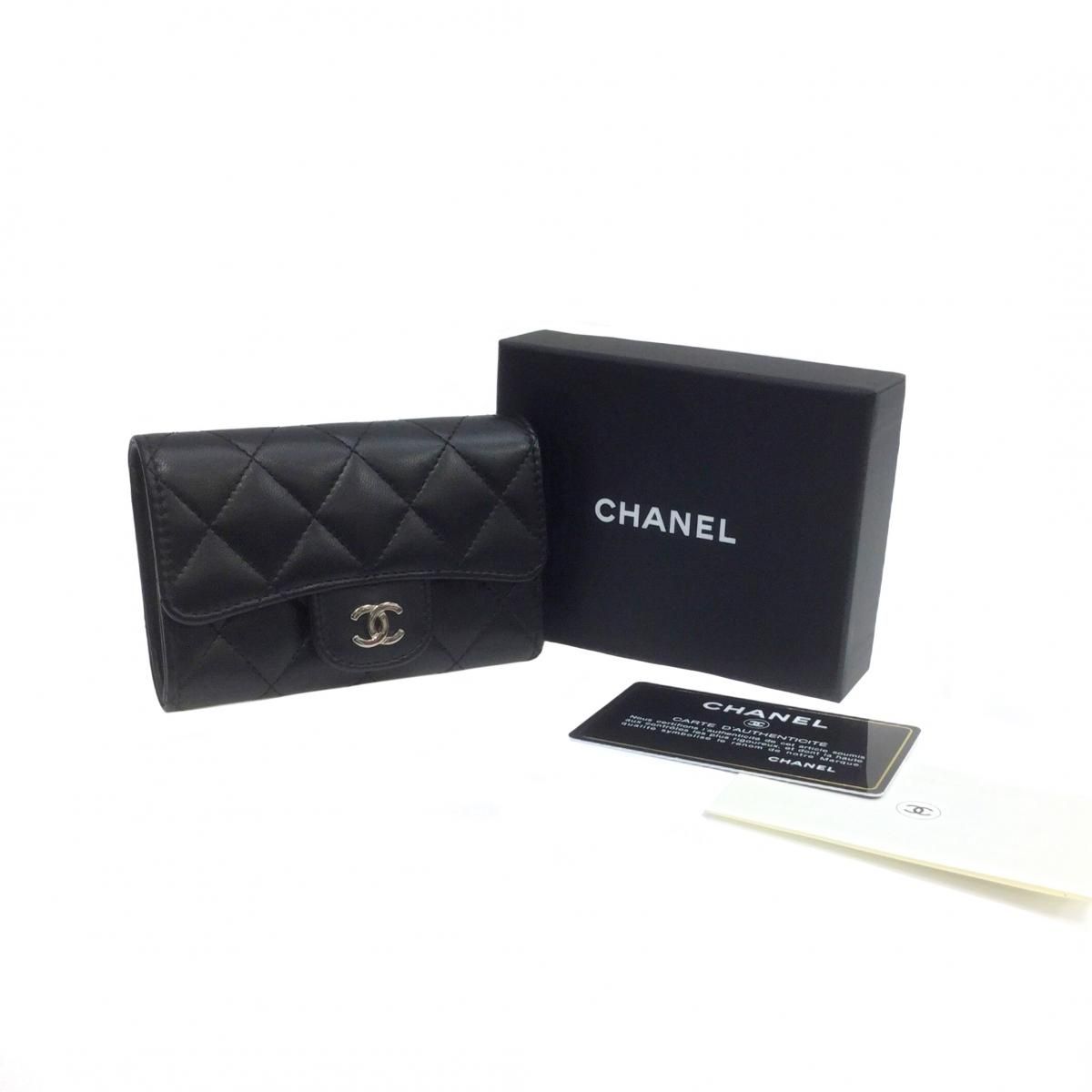 店頭販売品】CHANEL/シャネル/カードケース/マトラッセ/ココマーク ...