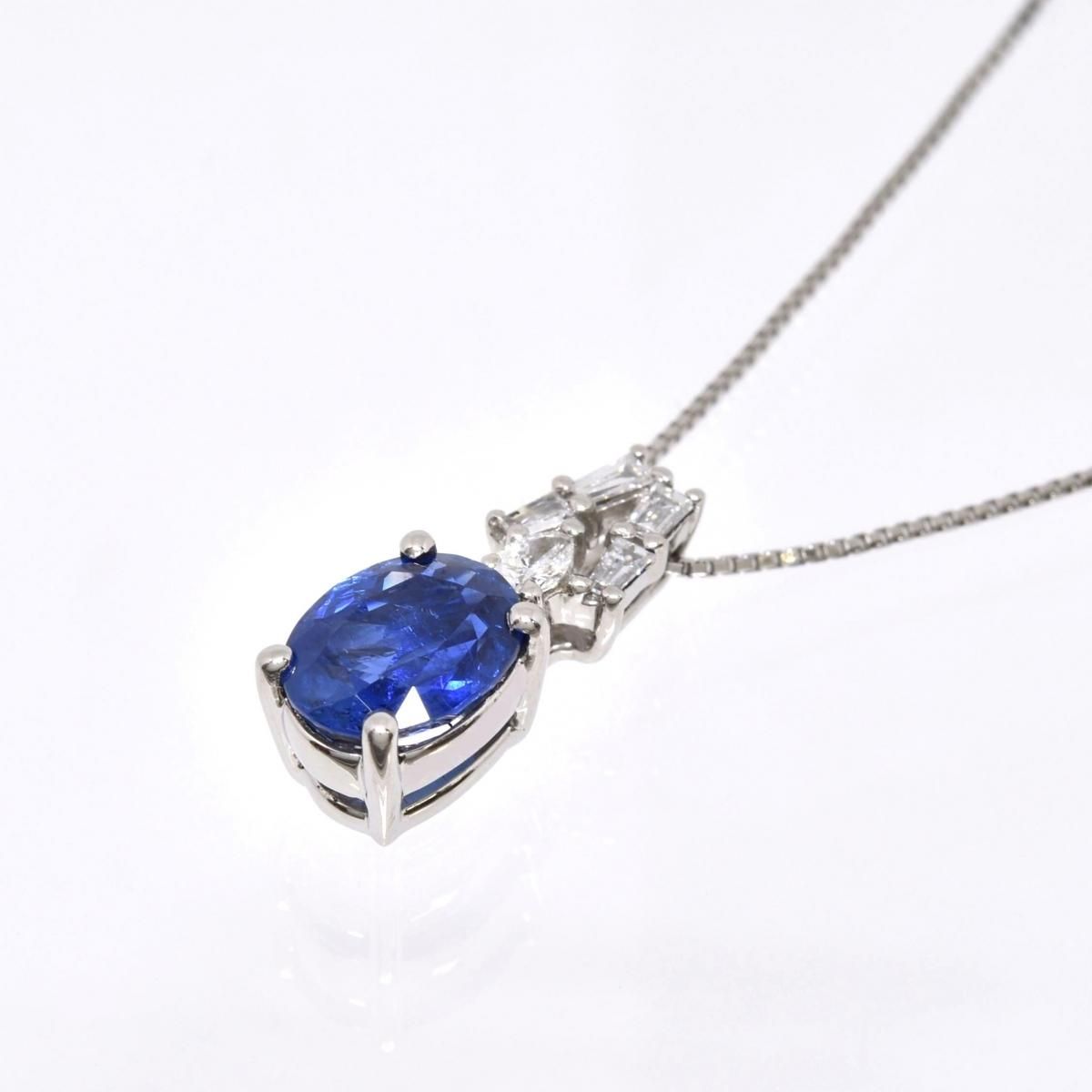 Pt եͥå쥹 S1.792ct D0.13ct 4.9g  45cm ץ 