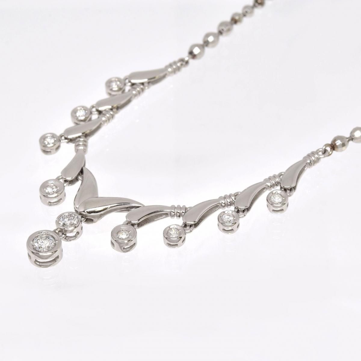 Pt ͥå쥹 D0.50ct 14.3g  45cm ץ