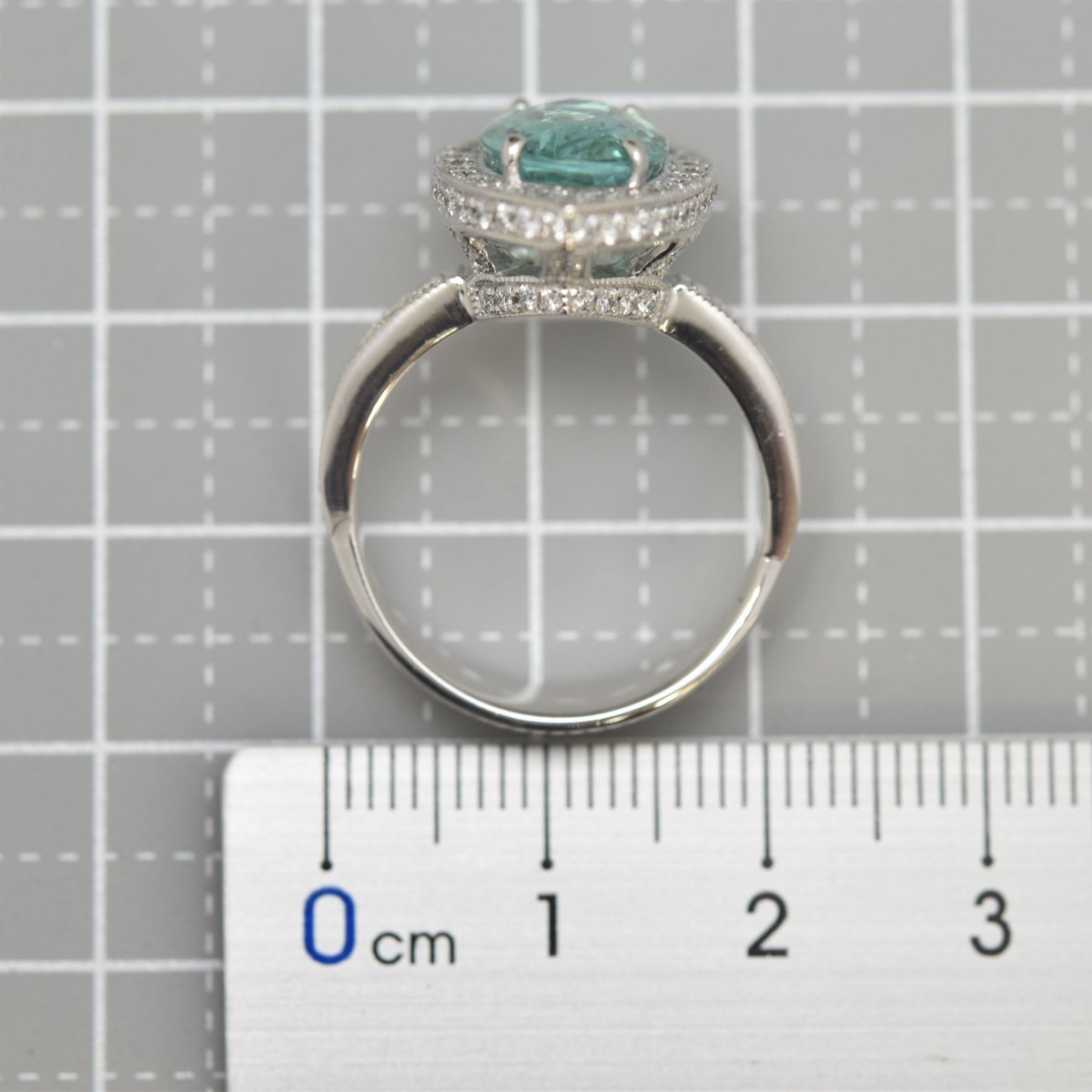 【新品】K18WG ダイヤモンド リング 0.60CT