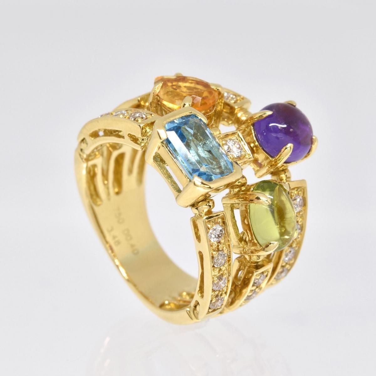 K18YG ޥȡ D0.40ct 3.48ct 11.5g  #12 ᥸ȡڥɥåȡȥѡ  
