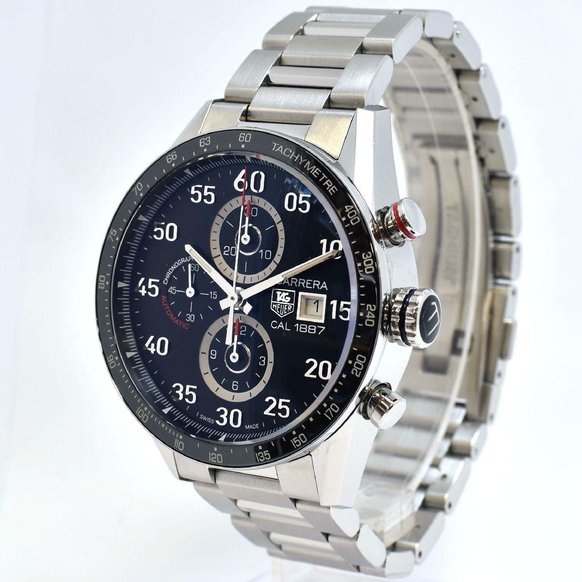 TAG Heuer Carrera CAL.1887 自動巻き腕時計 TAG HEUER/タグホイヤー】 カレラ キャリバー1887 クロノグラフ
