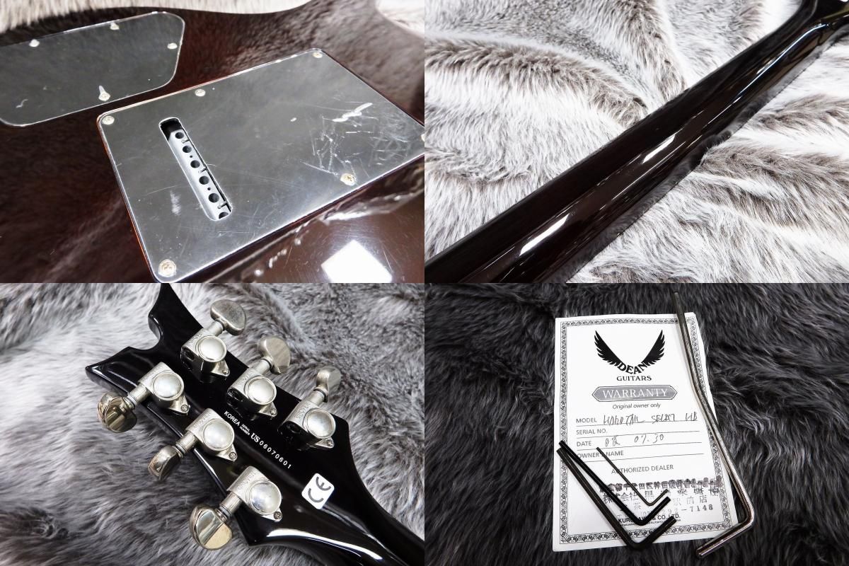 DEAN エレキギター HardTail Select Vibrato Tiger Flame ディーン