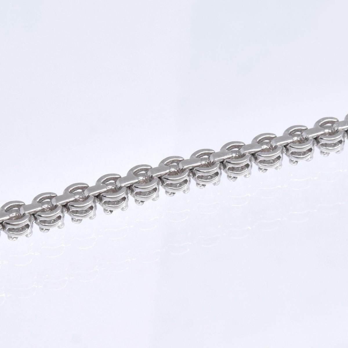 k18wGブレスレットダイヤ＆ 中古】 K18WG ブレスレット ダイヤモンド 18金 K18ホワイト