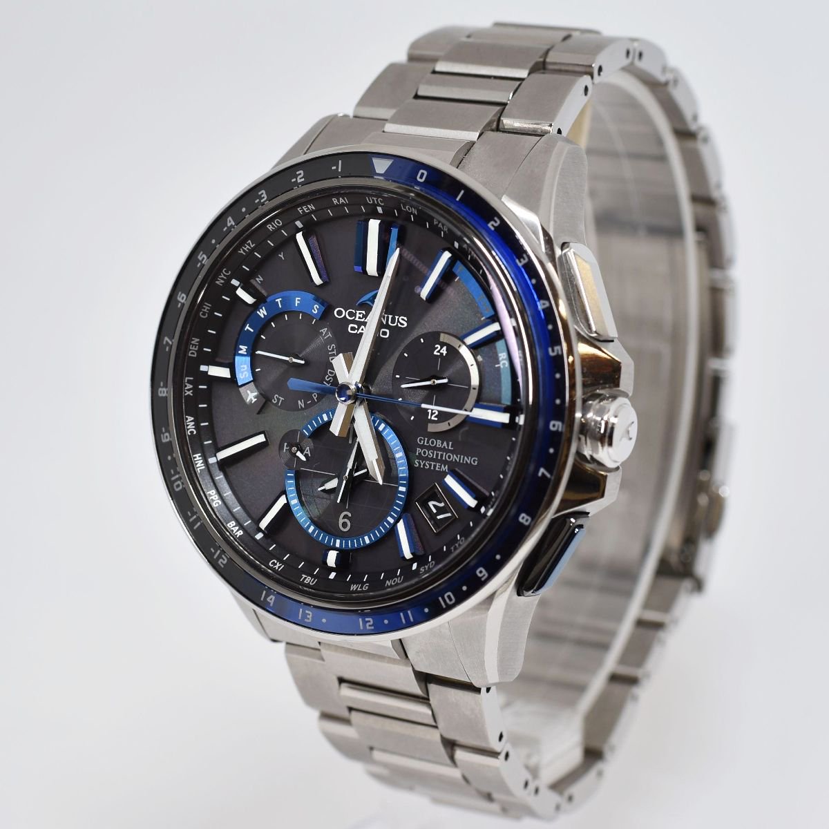 バンドカラーシルバー[カシオ] 腕時計 オシアナス OCW-G1100-1AJF