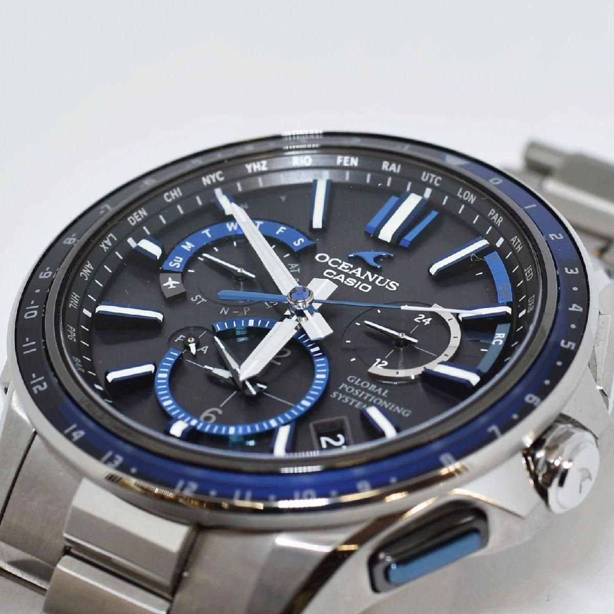 CASIO　OCEANUS　OCW-G1100-1AJF　定価23万円