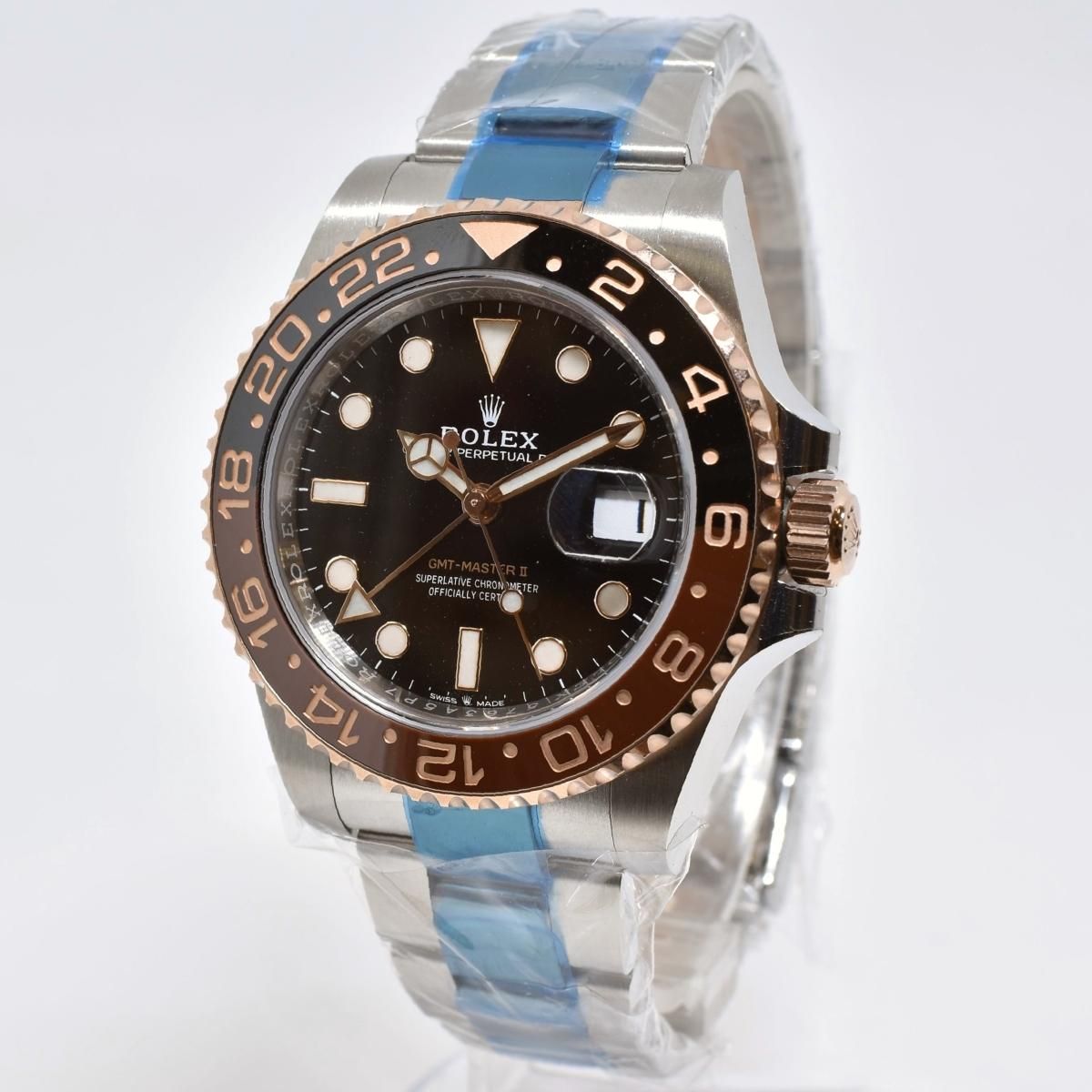 ŹƬʡۥå GMTޥ  126711CHNRӻ ư ROLEX GMT-MASTER K18RG/SS 