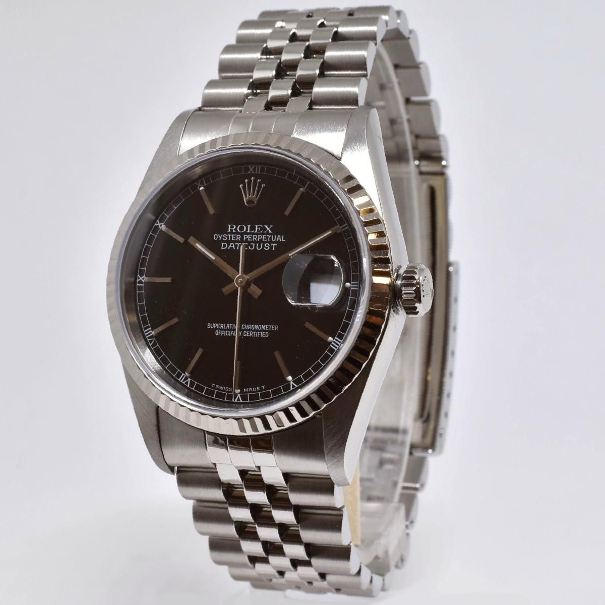  ŹƬʡۥå ǥȥ㥹 16234  T֡ӻ ư ROLEX DATEJUST ƥ쥹 ֥å