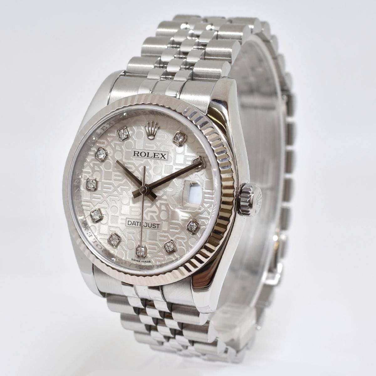  ŹƬʡۥå ǥȥ㥹36 116234G ԥ塼 M֡ӻ ư ROLEX DATEJUST ƥ쥹