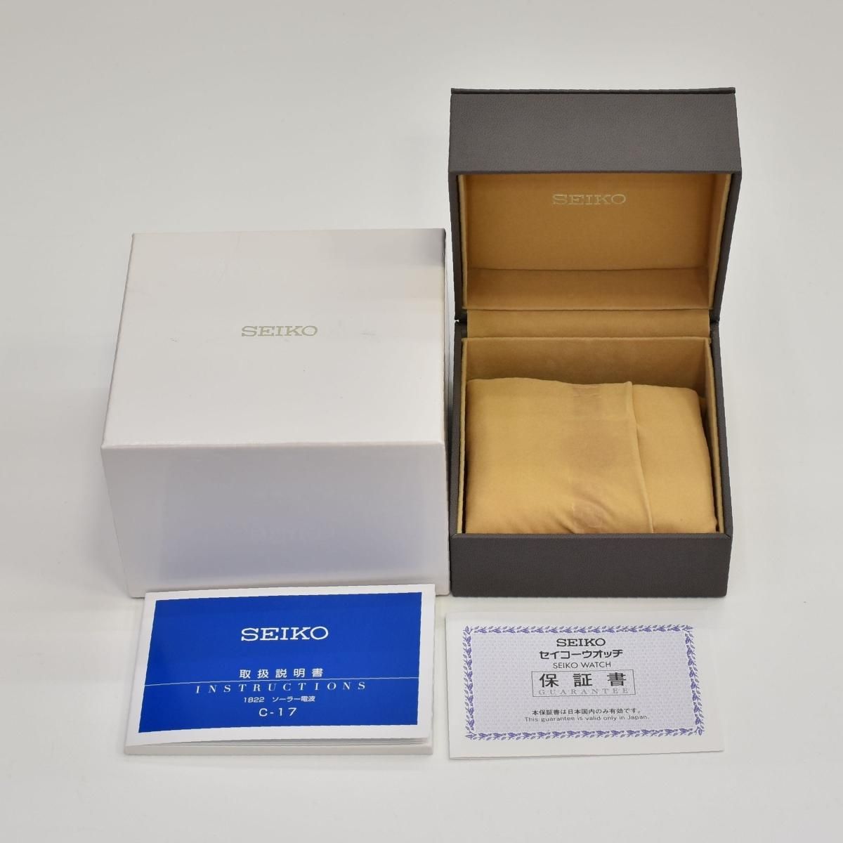 セイコー エクセリーヌ SWCW121 電波ソーラー ☆腕時計 1B22 セイコー エクセリーヌ SWCW121 電波ソーラー ☆腕時計 1B22