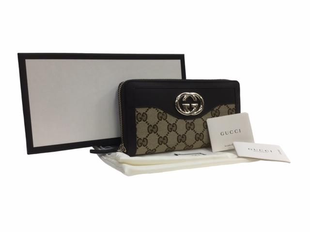 新品同様】GUCCI/グッチ/スーキー/インターロッキングG/ジップ