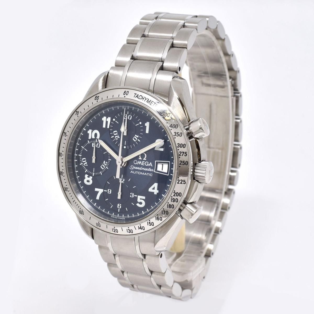  Ͳޤۥᥬ ԡɥޥ 3513.82 ֥롼 ǥ ܸ Υ ȥޥå ư ӻ OMEGA Speedmaster  