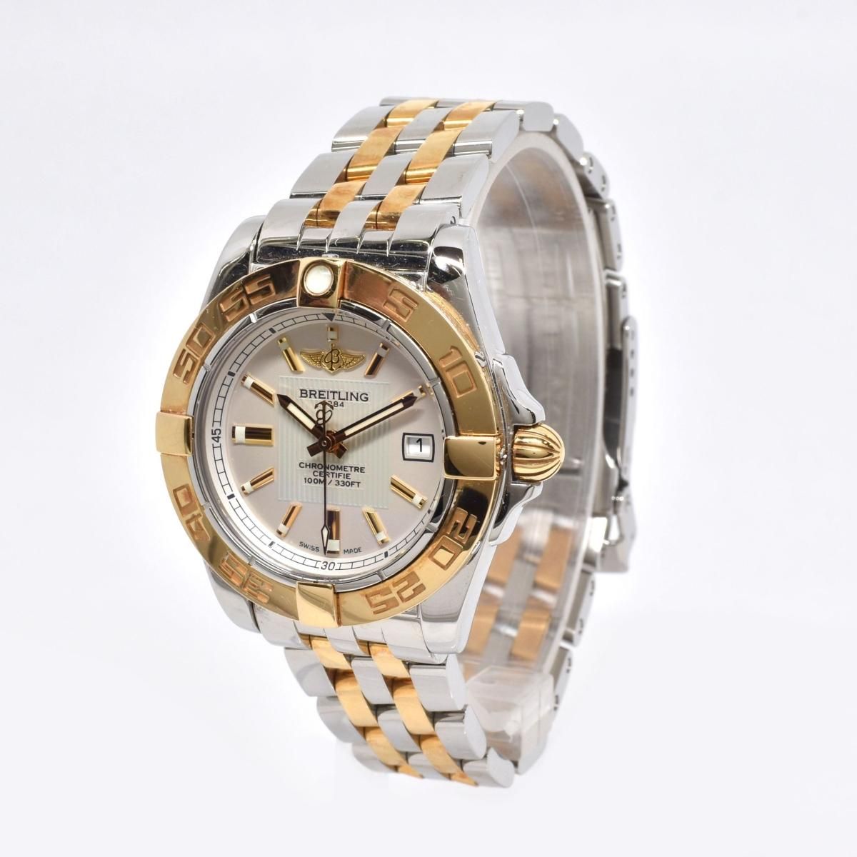 Ladies Breitling Galactic Two-Tone 100M Women's Wristwatch