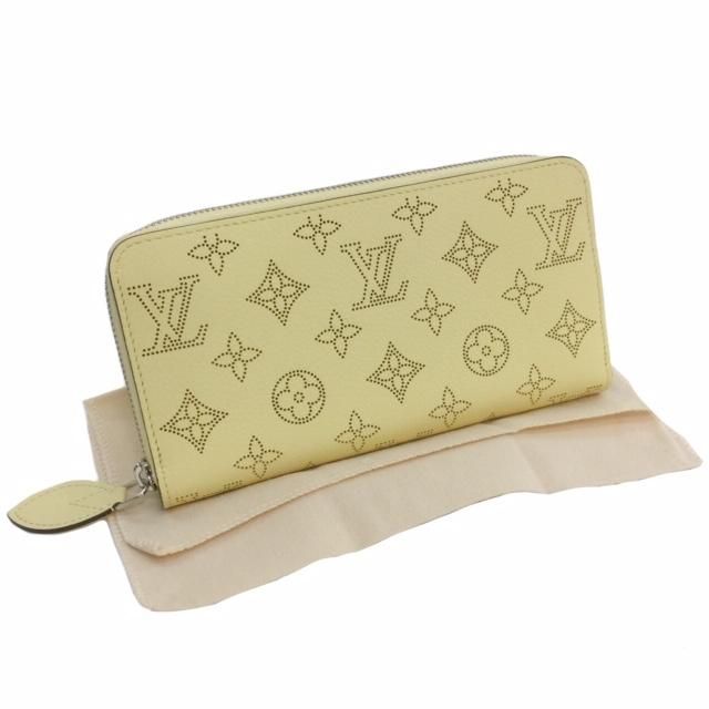 LOUIS VUITTON 長財布 マヒナレザー ジッピーウォレット-