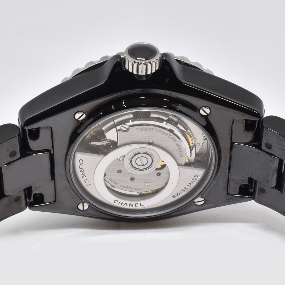 シャネル CHANEL 腕時計 J12 ブラックセラミック オートマチック 自動