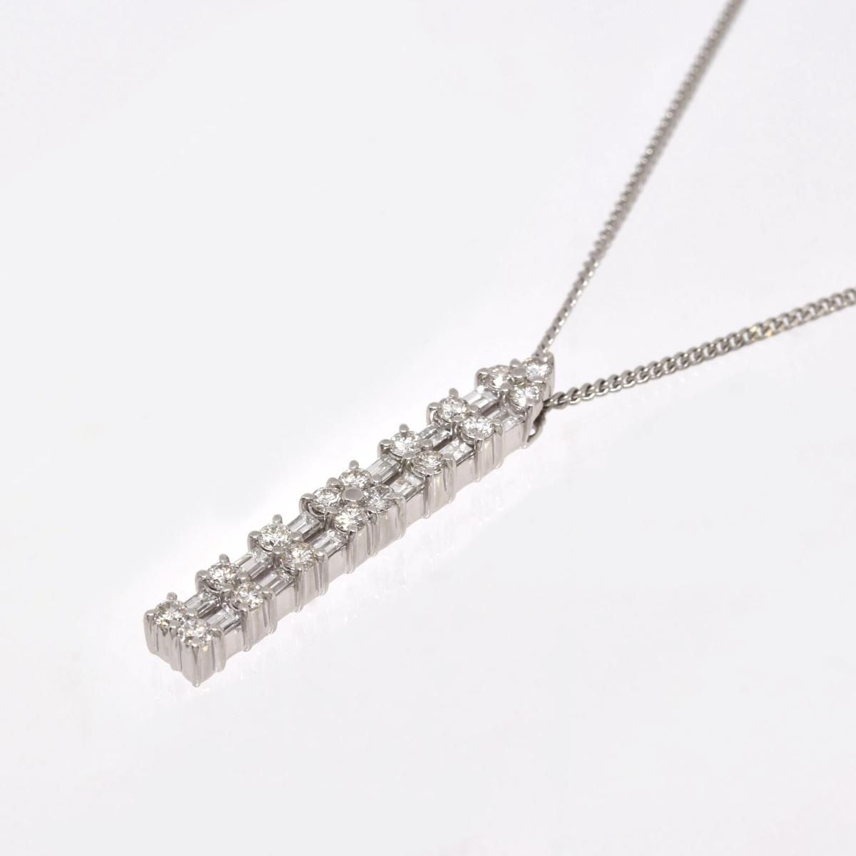 Pt ͥå쥹 D1.28ct 9.9g  40cm ץ