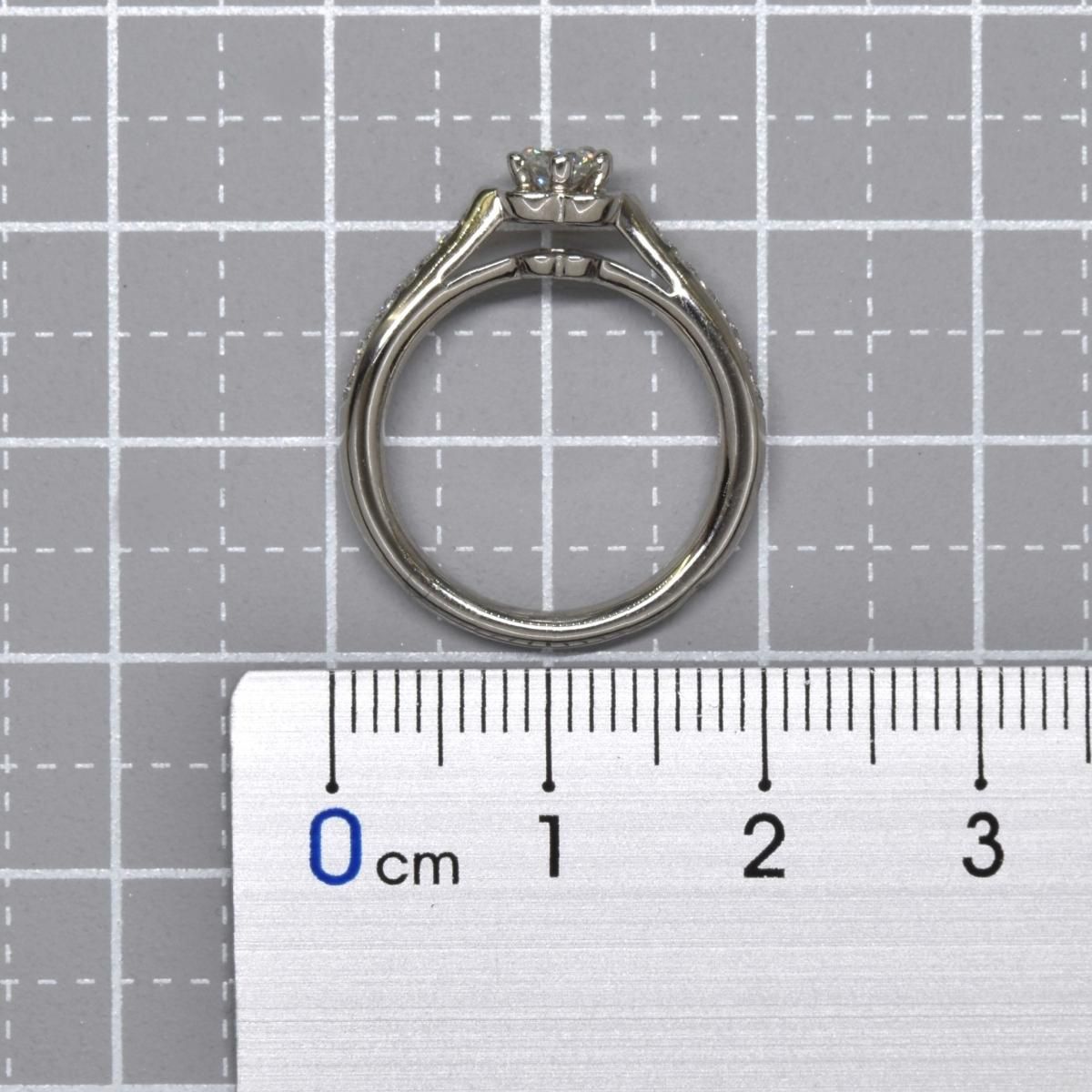 国内発送・すぐ届く【CHANEL】カメリア リング CHANEL - シャネル カメリア ダイヤ リング 約7.5号 ＃48 K18