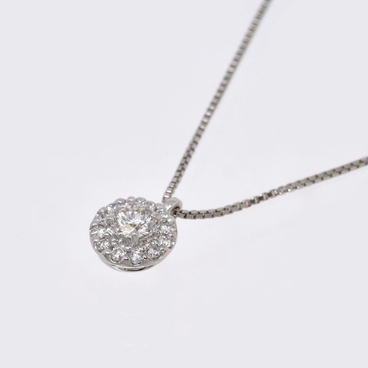 Pt ͥå쥹 D0.142ct D0.08ct 2.3g  40cm ץ