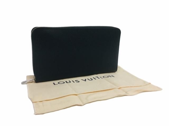 【美品】Louis  Vuitton/ルイヴィトン/タイガ/ジッピーオーガナイザーNM/全ファスナー付長財布/レザー/ウォレット/メンズライン/ブラック/M30056/ブランド