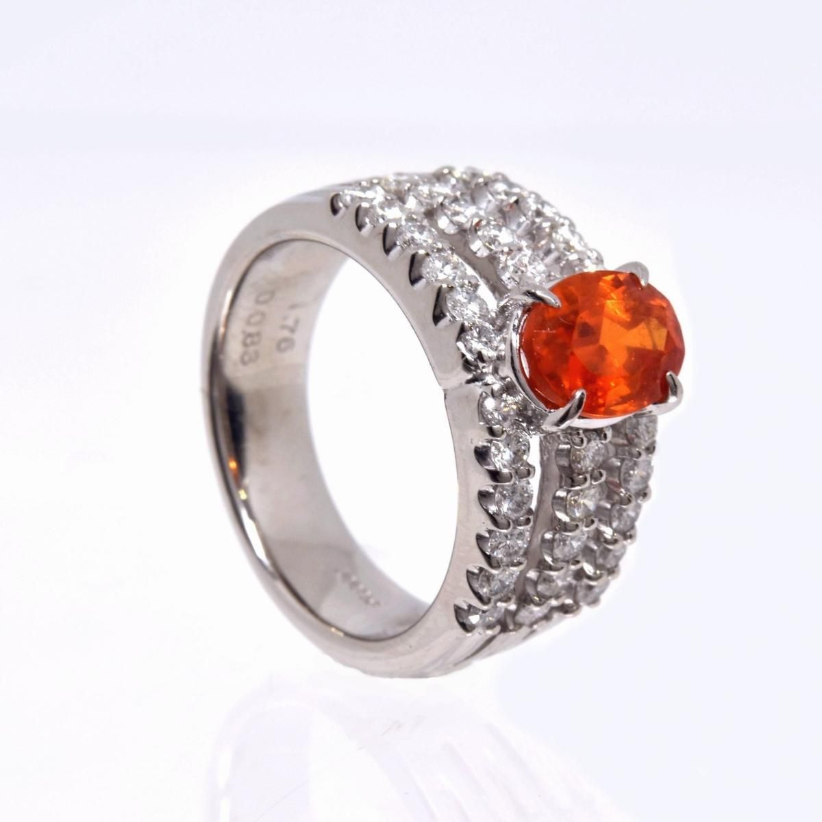 Pt ե䡼ѡ O1.76ct D0.83ct 12.2g #12  ץ
