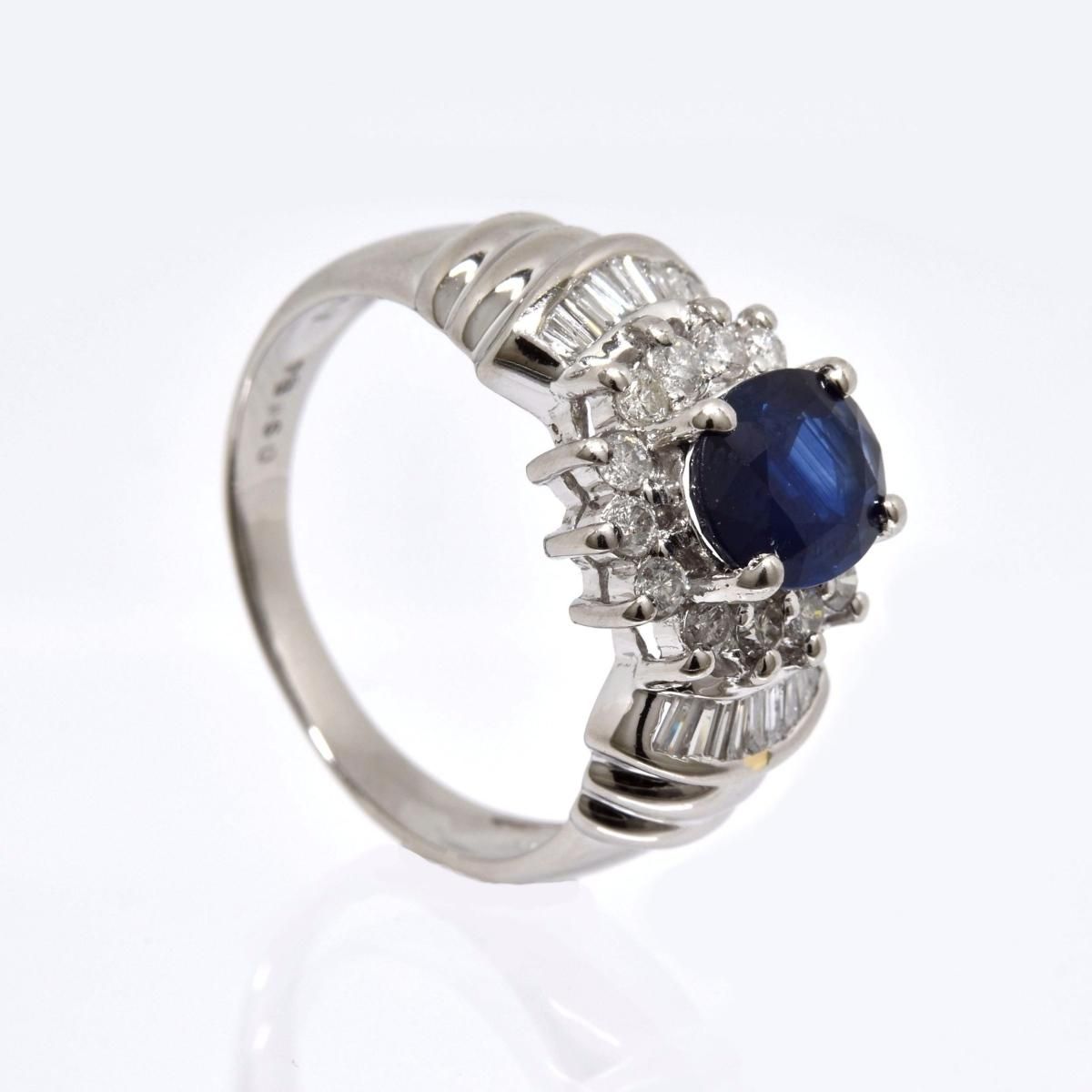 Pt ե S1.54ct D0.50ct 6.9g  #15  ץ