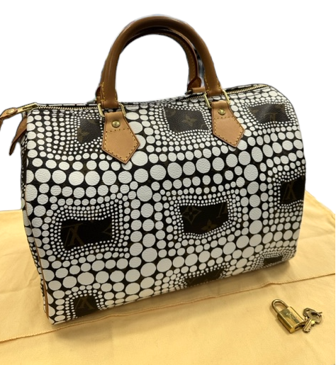 Louis Vuitton カボチャデザイン ボストンバッグ 店頭販売品】ルイヴィトン/モノグラムウェーブ/スピーディ30