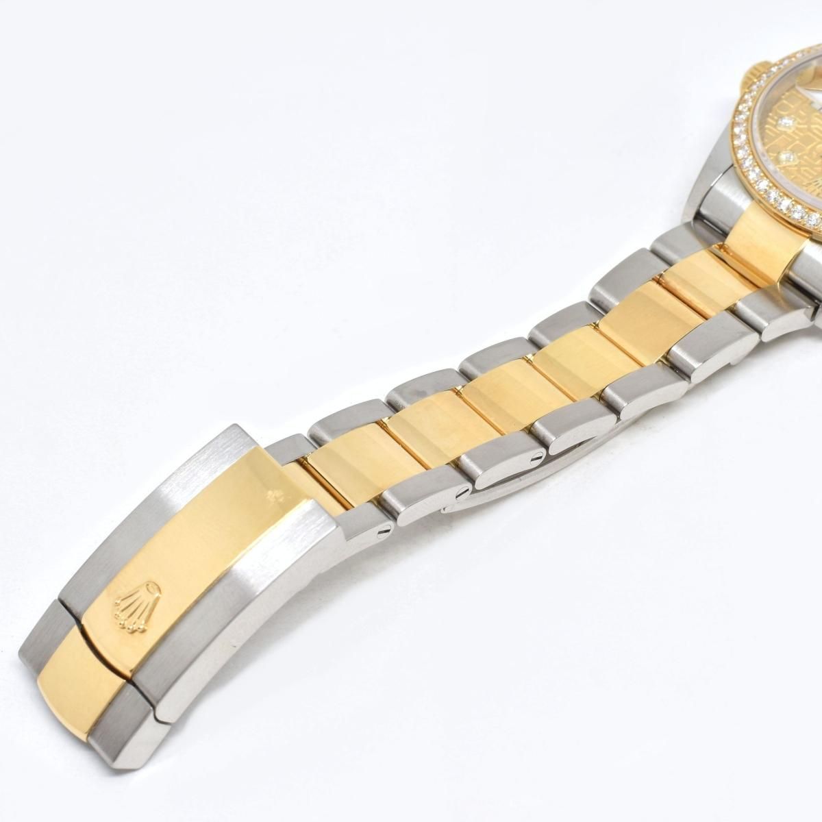 店頭販売品】ロレックス デイトジャスト36 126283RBR 10Pダイヤ コンビ