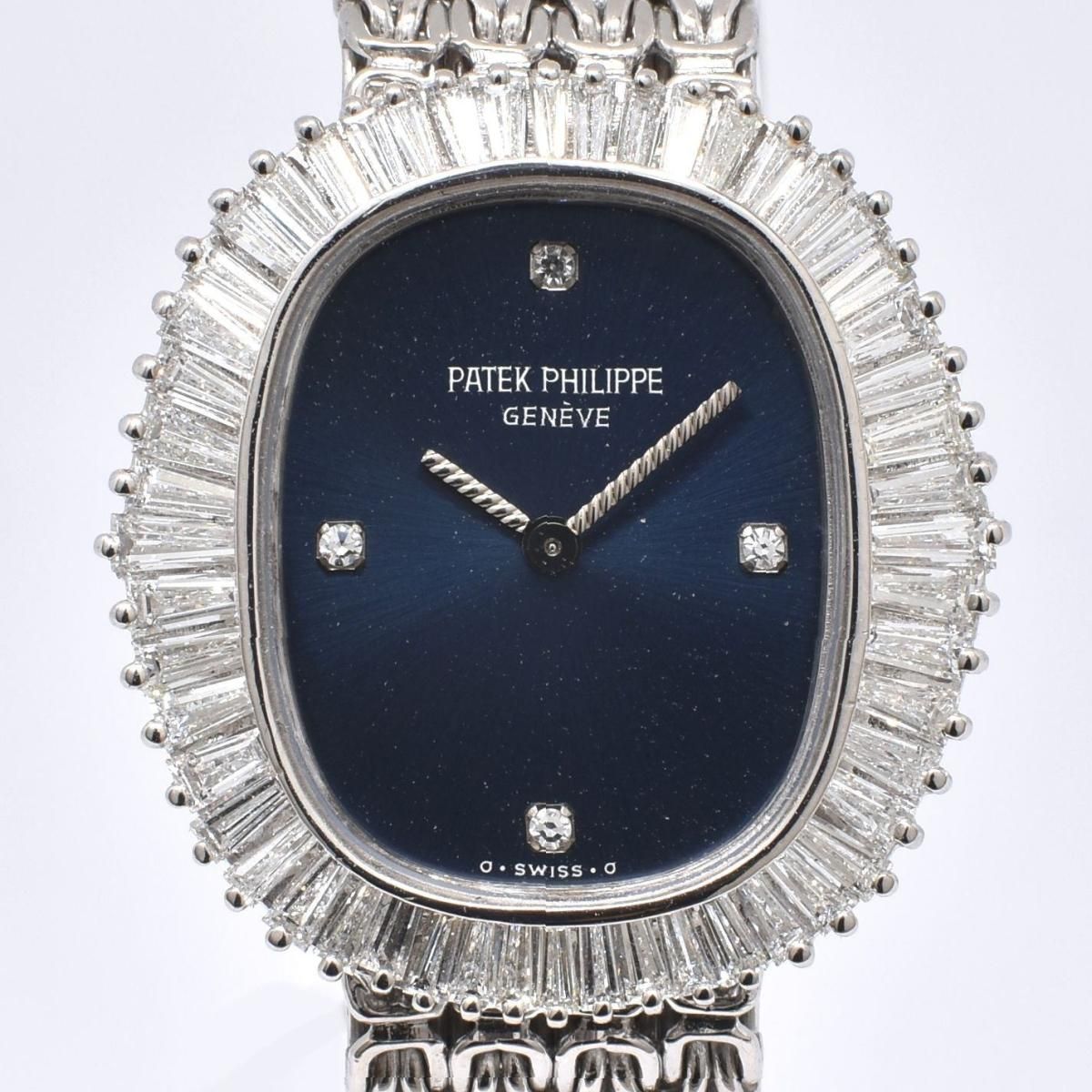 店頭販売品】パテックフィリップ K18WG 手巻き ☆腕時計 PATEK