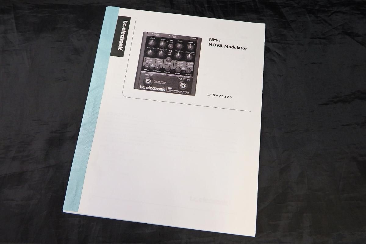 t.c. electronic Nova Modulator エフェクター TC Electronic Nova System Floor Based Analog Overdrive