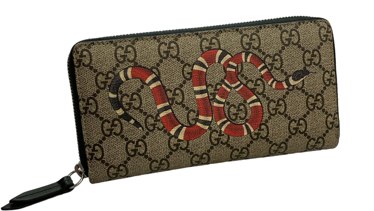 GUCCI/グッチ/スネーク/キングスネーク/ヘビ/蛇/GGスプリーム/ラウンド GUCCI/グッチ/スネーク/キングスネーク/ヘビ/蛇/GGスプリーム/ラウンド