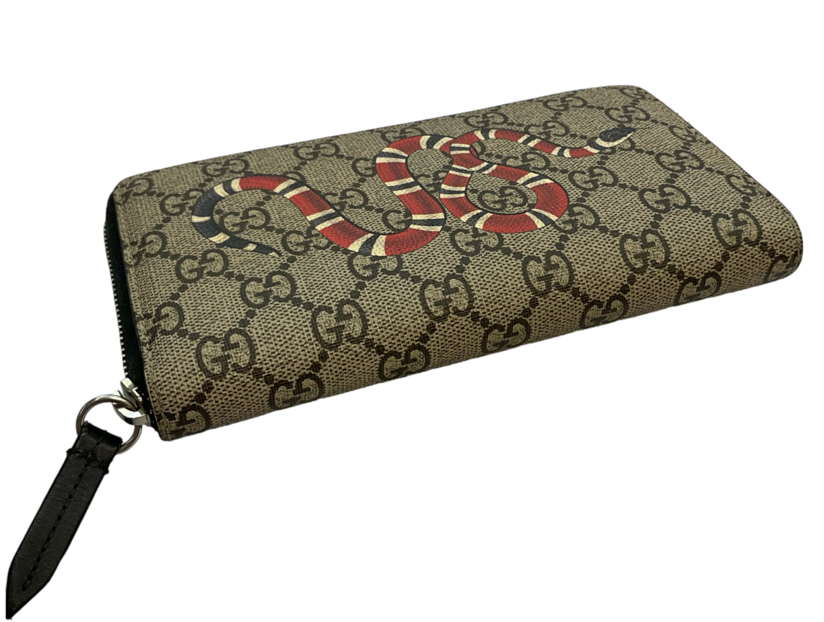 GUCCI/グッチ/スネーク/キングスネーク/ヘビ/蛇/GGスプリーム/ラウンド GUCCI/グッチ/スネーク/キングスネーク/ヘビ/蛇/GGスプリーム/ラウンド