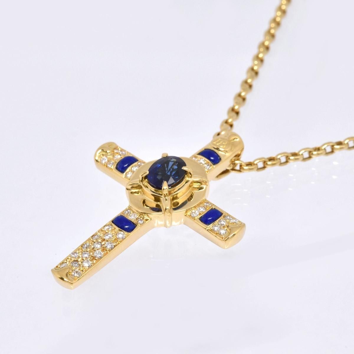 Υ K18YG եͥå쥹 S1.24ct D0.40ct 16.1g  65cm UNOAERRE  ԥ  