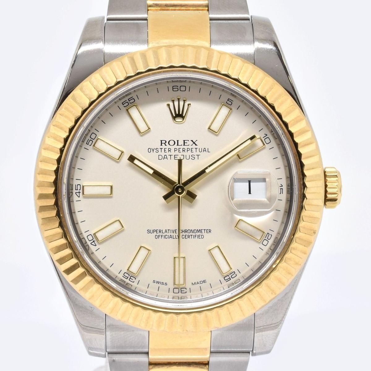 ロレックス デイトジャストⅡ 116333 ☆腕時計 自動巻き ROLEX