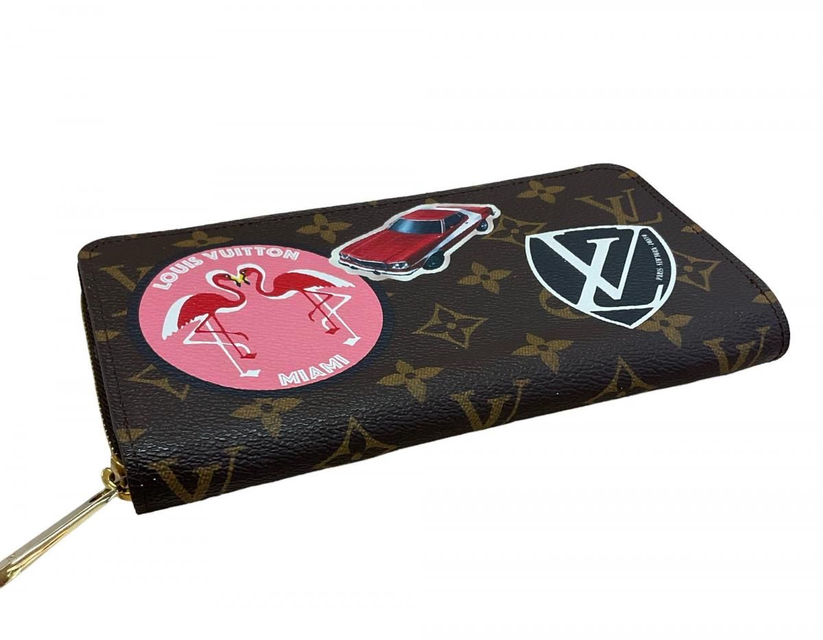 ルイヴィトン/ヴィトン/モノグラムステッカー/ジッピーウォレット