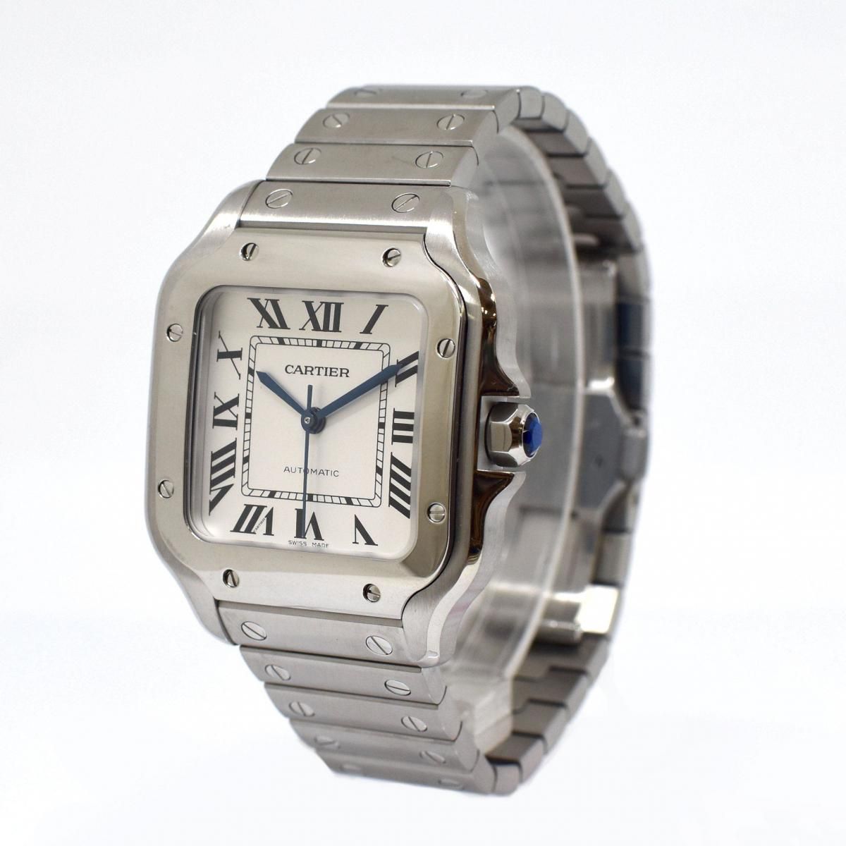 ŹƬʡۥƥ ȥ ɥ ƥMM WSSA0029 ȥޥå ӻ ư CARTIER Santos  