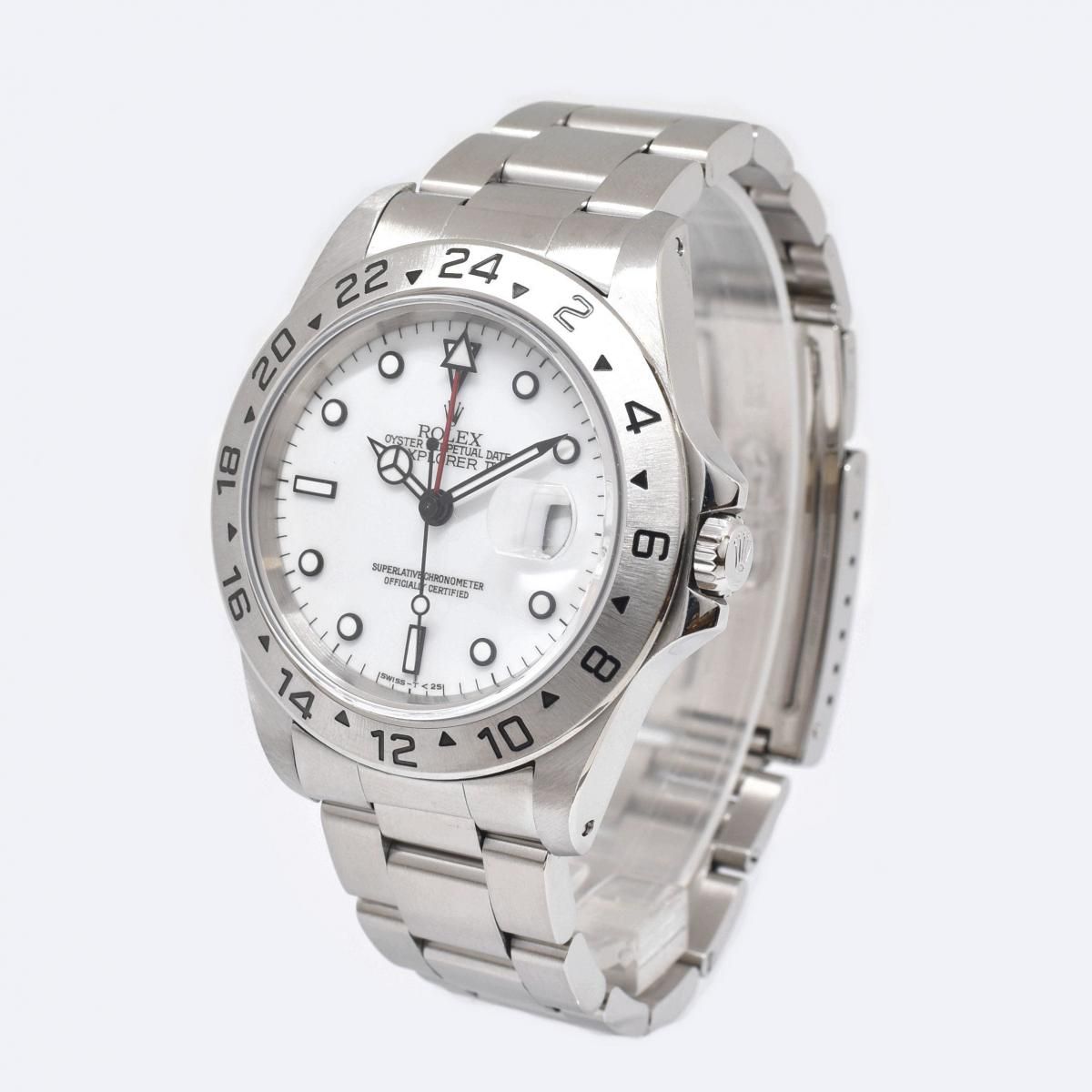ŹƬʡۥå ץ顼 16570 ۥ磻ȥ T֡ӻ ư ROLEX EXPLORER  󥰥Хå ȥ