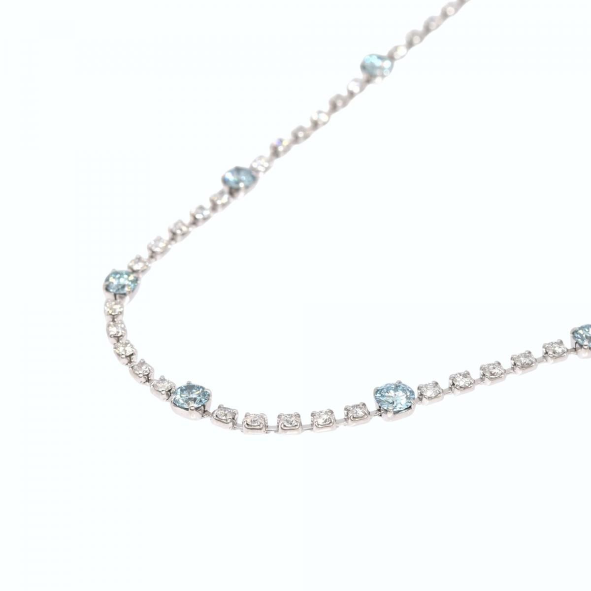 Pt ֥롼ͥå쥹 D2.53ct D2.20ct 10.1g  43cm  ץ