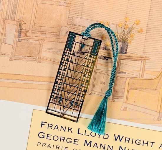 フランク・ロイド・ライト ヴィンテージステンドグラス 生命の木 ツリーオブライフ 23-02 Frank Lloyd Wright Inspired Tree of Life Stained Glass