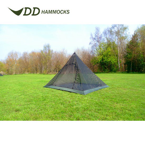 DD Hammocks／DD SuperLight XL Pyramid mesh Tent　スーパーライト XL ピラミッドメッシュテント -  アウトドアショップ ランタン