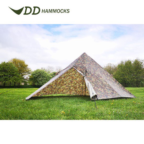 DD Hammocks／DD Pyramid Tent-MC ピラミッドテント-マルチカム 
