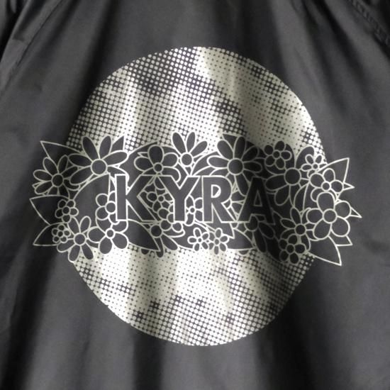 RIPNDIP FLOWERプリントコーチジャケット ドローコード付き RIPNDIP FLOWERプリントコーチジャケット ドローコード付き