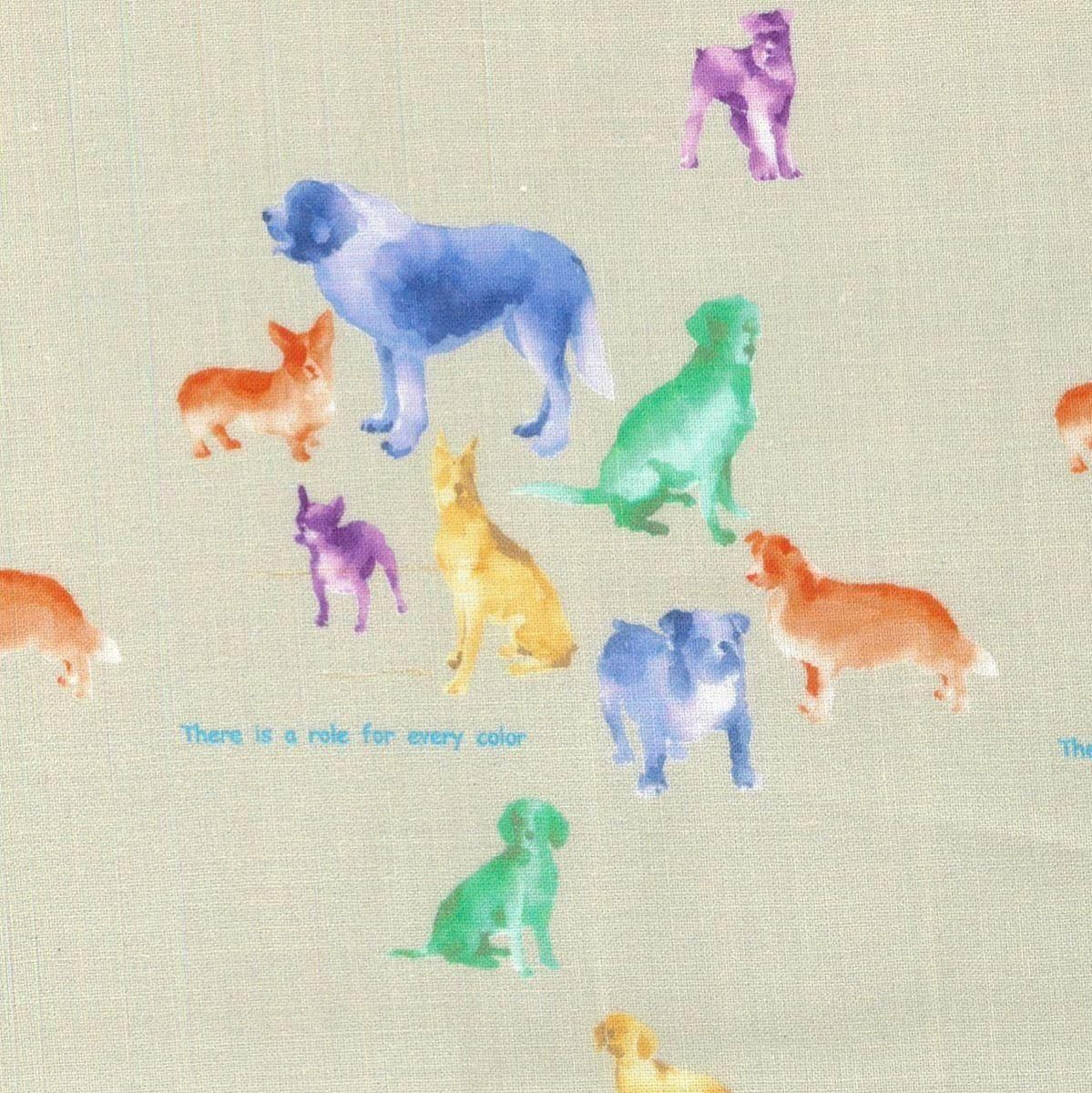 犬のカウス付きグレーシャツ 動物・生き物 Tシャツ 動物 生き物 イヌ 犬 グレー : Tシャツ