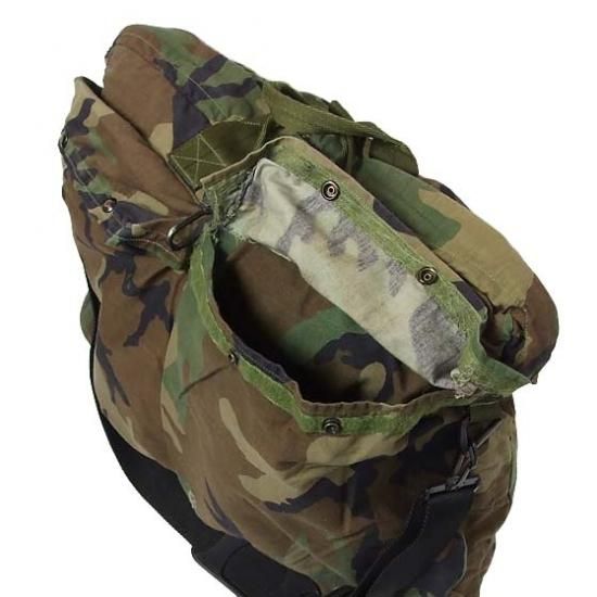 アメリカ軍 ウッドランドカモ HGU-56/P ヘルメットバッグ(USED アメリカ軍 ウッドランドカモ HGU-56/P ヘルメットバッグ(USED