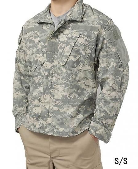 低価格の デジタルカモ ACU アメリカ軍 コンバットジャケット A3U USED 個人装備