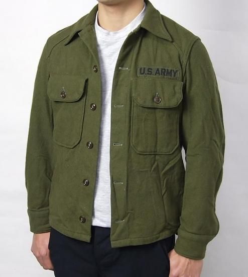 アメリカ軍 U.S.ARMY ビンテージ OG-108 ウール フィールドシャツ アメリカ軍 U.S.ARMY ビンテージ OG-108 ウール フィールドシャツ