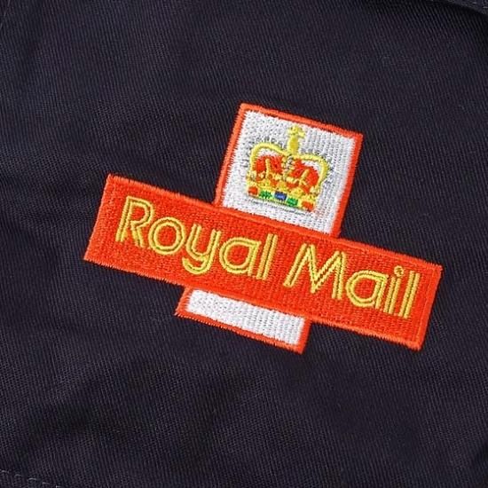 イギリス郵便 Royal Mail ネイビー フリースジャケット USED
